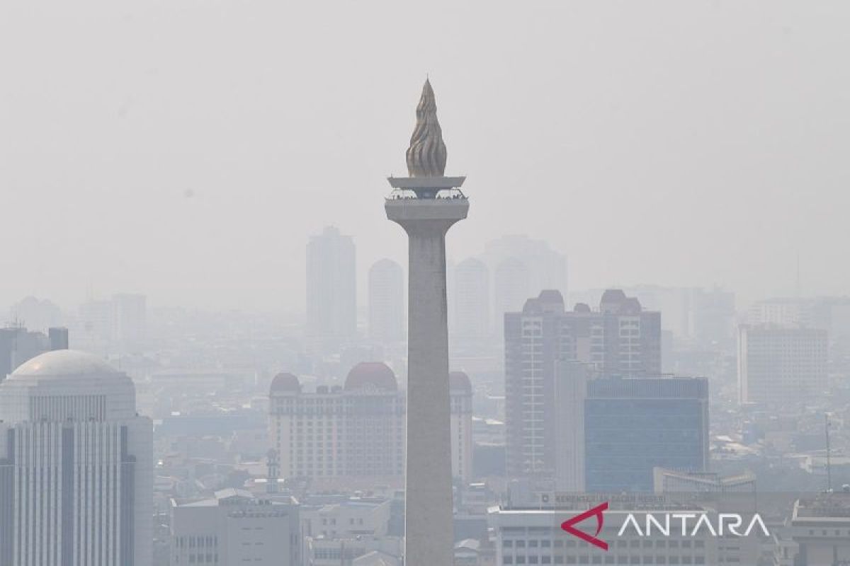 Kamis pagi, DKI Ibukota Indonesia urutan ketiga kualitas udara terburuk ke planet