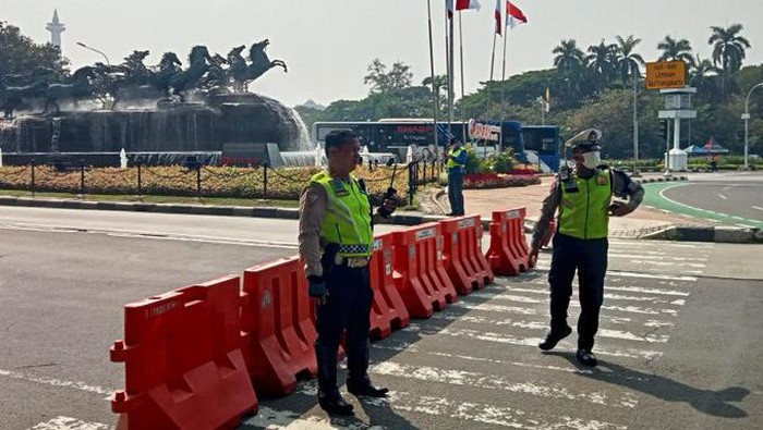 Simak! Ini adalah adalah Rekayasa Lalin Sekitar Monas Saat Puncak Hari Bhayangkara Besok